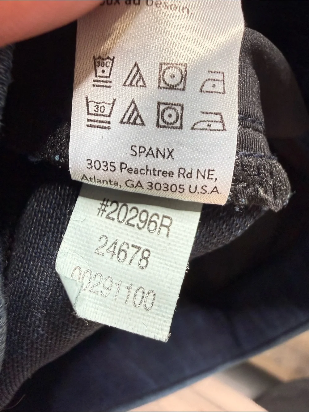 Spanx Jean-Ish Cropped Skinny Capri Denim Leggings Women's Small 20296R